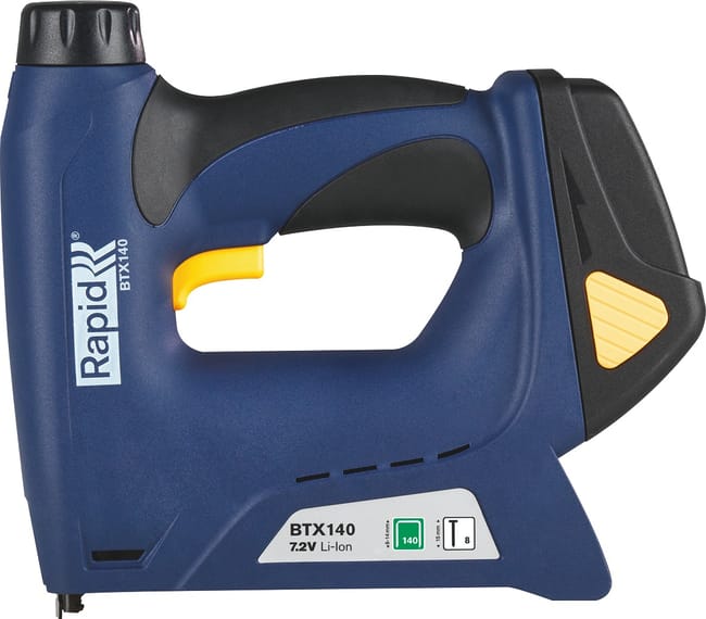 agrafeuse cloueuse electrique sans fil rapid btx140 leroy merlin