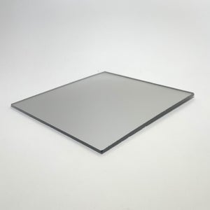 Plaque anti-reflets plexi transparent incolore brillant sur mesure  (extrudé) 3mm