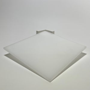 Plaque PVC EXPANSÉ - BLANC [ép. 3 x 250 x 400 mm]