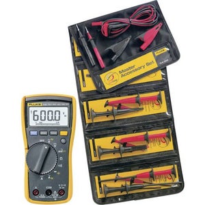 FLUKE 115 FLUKE - Multimètre numérique, LCD; 3,75 chiffre (6000); True RMS  AC; FLK-115