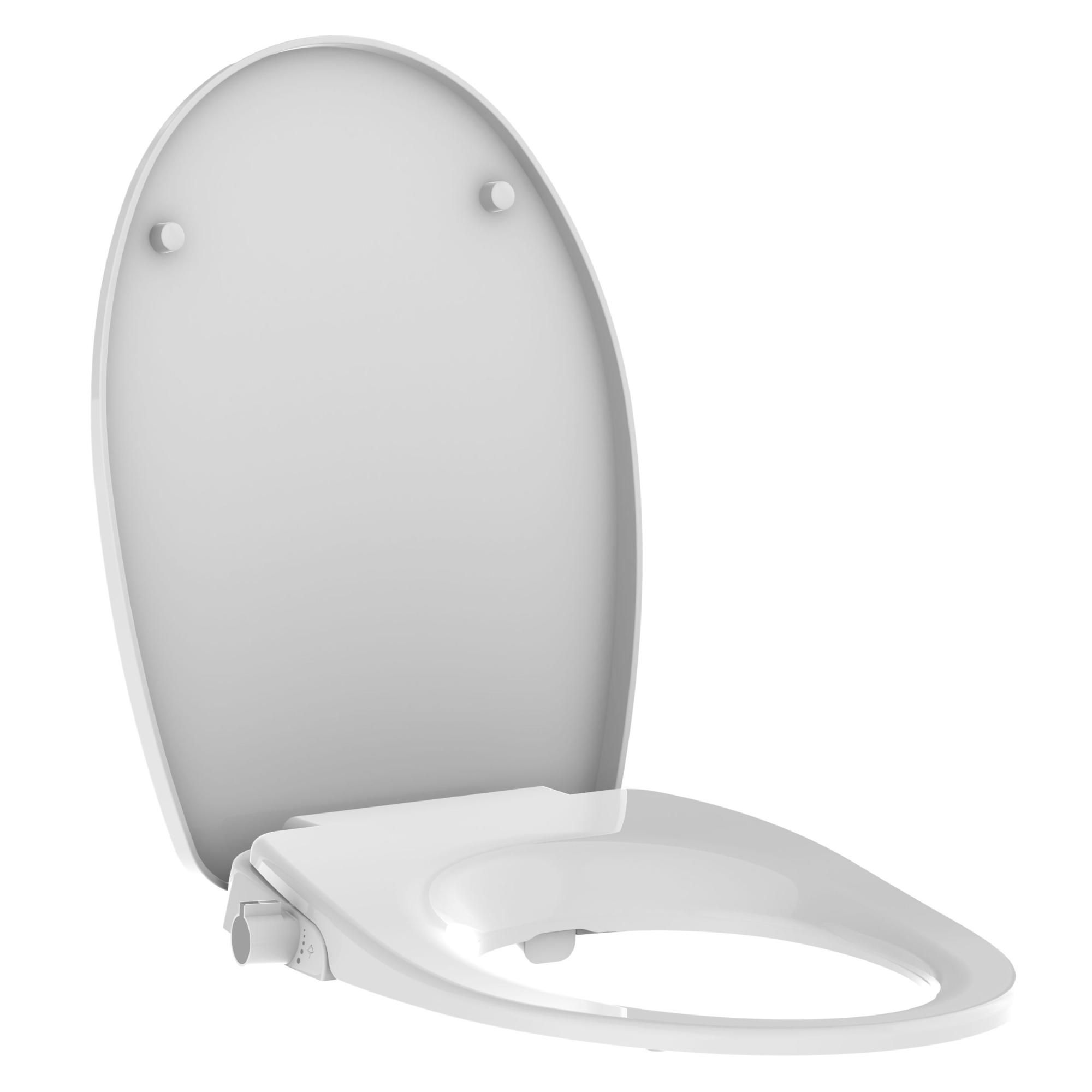 Abattant WC lavant ALEDO avec douchette post rieure et feminine