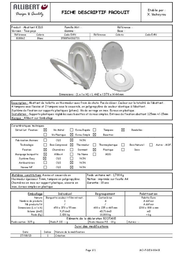 Abattant Wc A Fermeture Progressive Et Reducteur Enfant Amovible Kids Leroy Merlin