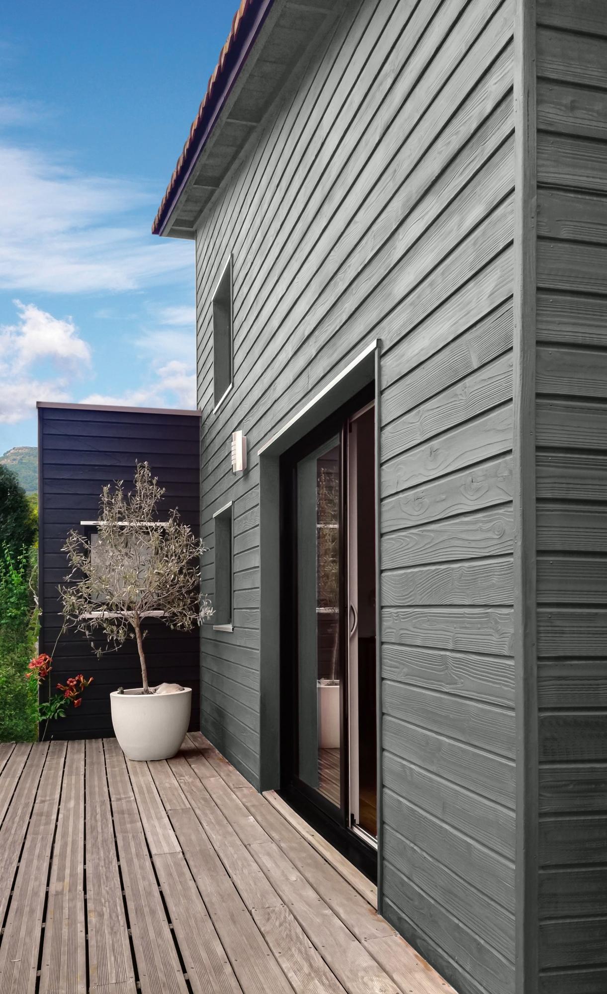 Peinture pour bois extérieur opaque - Finition Mate Owatrol BOIS COLOR Alu Nacre (RAL 9006) 2.5 litres - 4