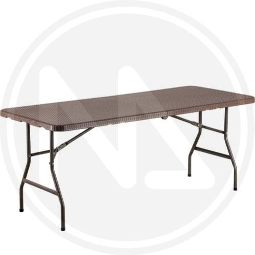 Tavolo Pieghevole PAPILLON Bianco | Leroy Merlin