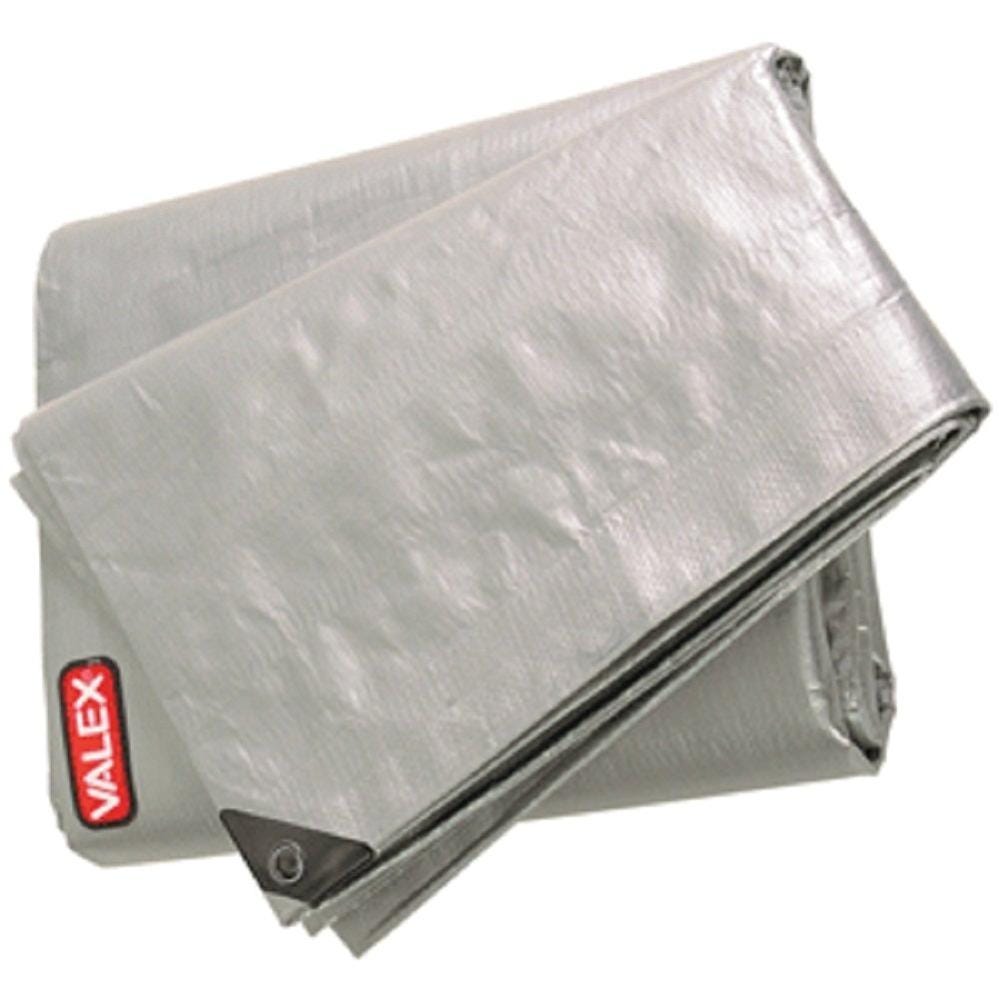 Telo Impermeabile Occhiellato 2x3m Bianco - 120 Gr/m², Per Coperture E Protezione - Foto 5