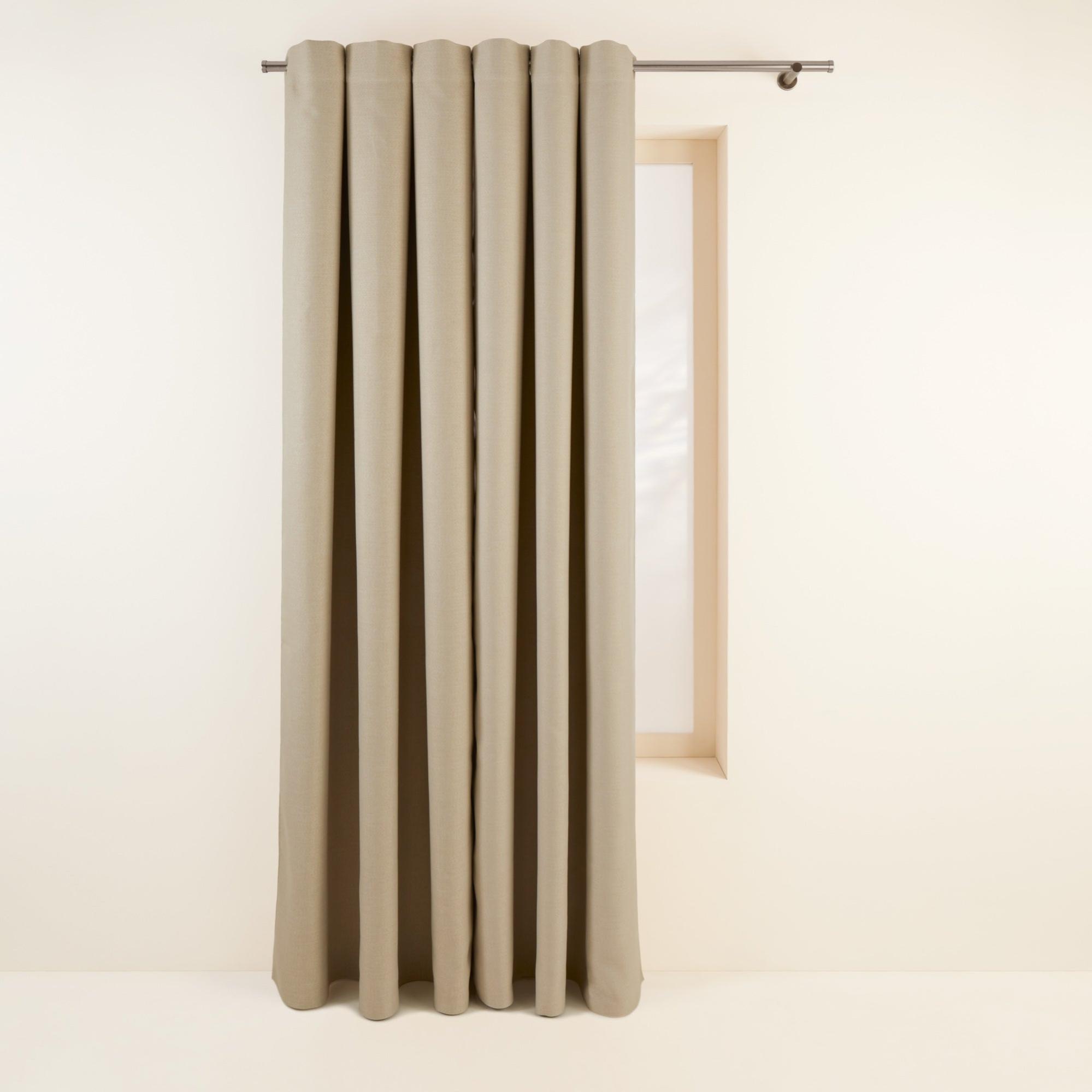 Tenda Oscurante Gardinenbox Con Occhielli In Micro Raso - Arancione, 175x140 Cm (HxB)