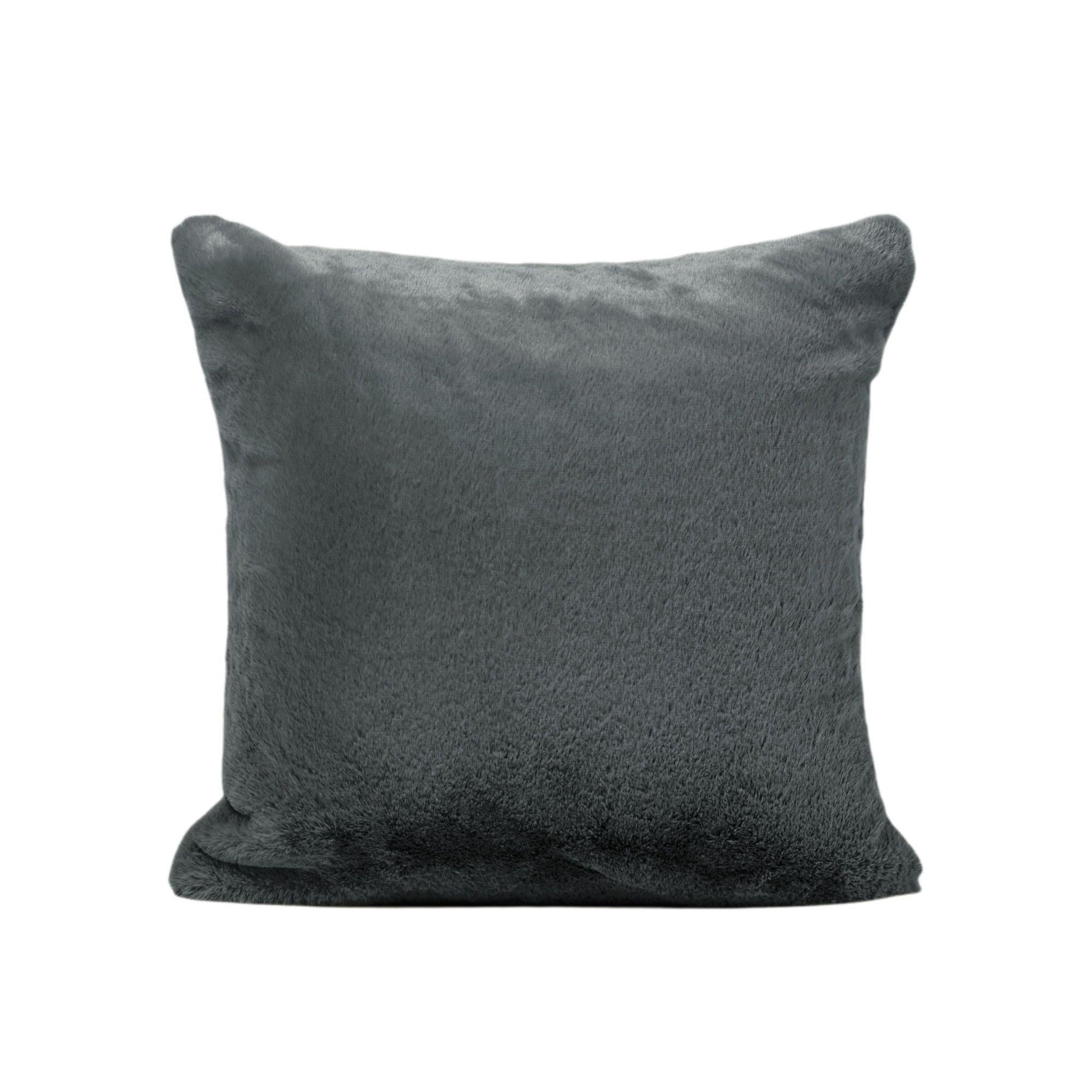 Housse de Coussin Rectangulaire 35 x 50cm - Interalli Laine Gris main image 1
