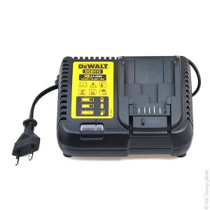 POWERY Chargeur pour Batterie Dewalt visseuse a Percussion DW056N, 7,2V-18V  [ Chargeurs pour Outil électroportatif ]