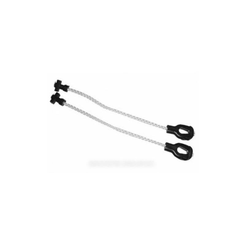 2 Câbles De Charnière De Porte Lave-vaisselle LG - Longueur 29,5 Cm, ABS/PP - Compatible Modèles LDF6920ST, LDF7774ST, Etc.