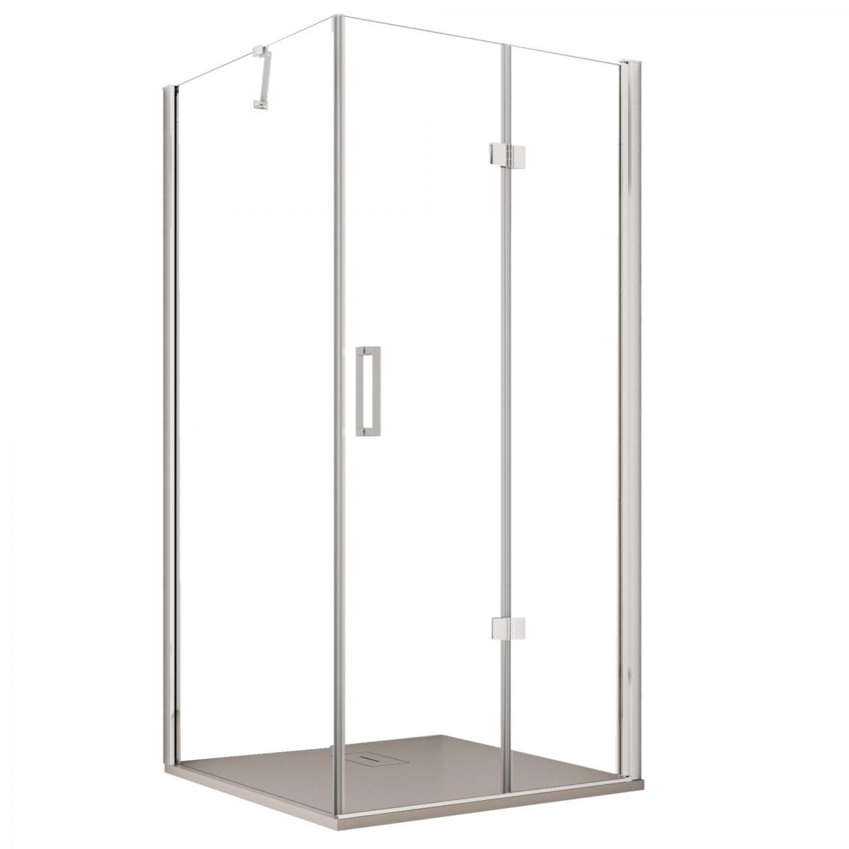 Box Doccia Angolare 185 cm Due Porte 80x80 cm Battente Pieghevoli a Libro Vetro Temperato Trasparente 6 mm Anticalcare Telaio Cromato Lucido Box Doccia Angolare 185 cm Due Porte 80x80 cm Battente Pieghevoli a Libro Vetro Temperato Trasparente 6 mm Anticalcare Telaio Cromato Lucido