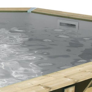 Devis pour une piscine avec liner gris anthracite au Teich 33470