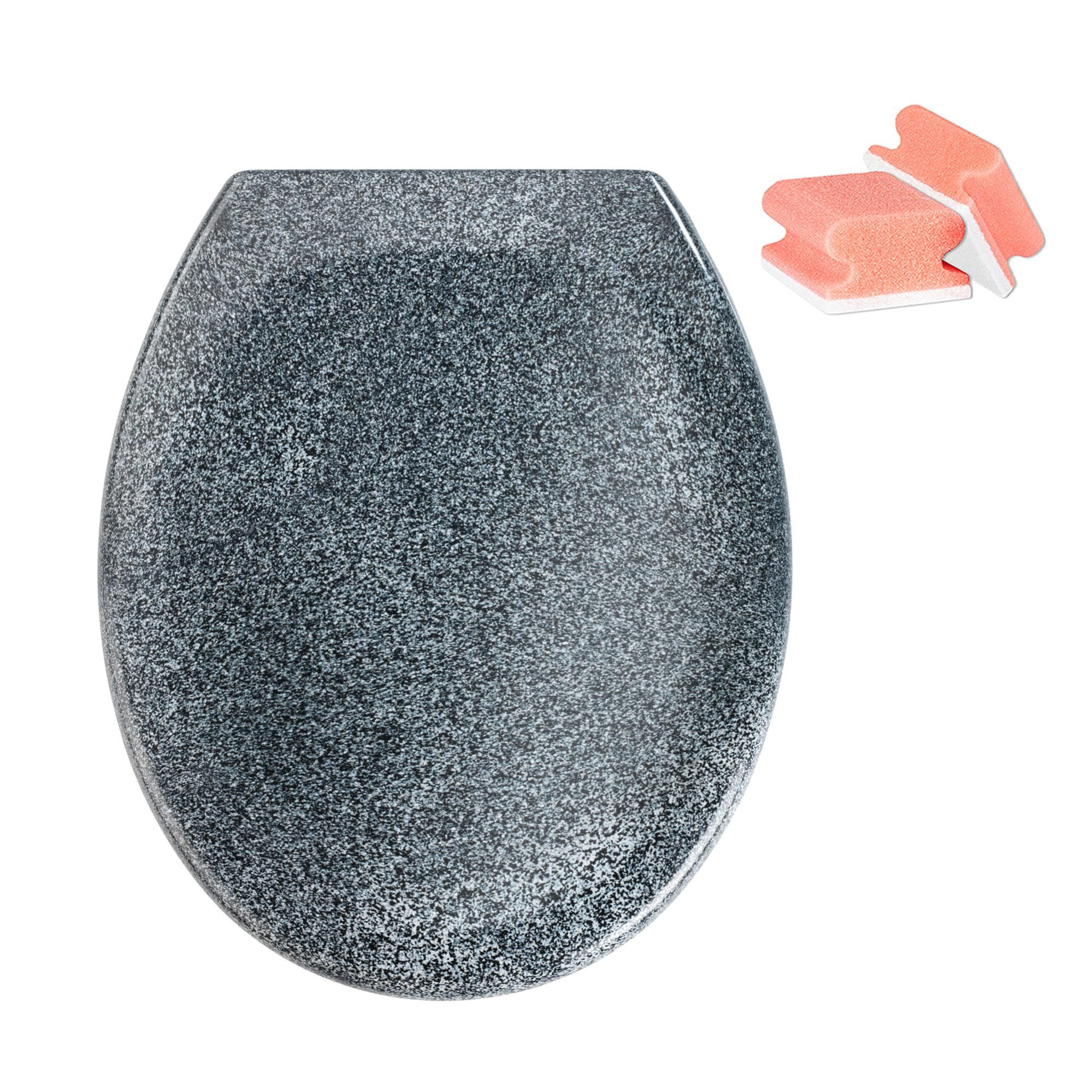 Abattant Wc Avec Frein De Chute Abattant Wc Original Effet Granit
