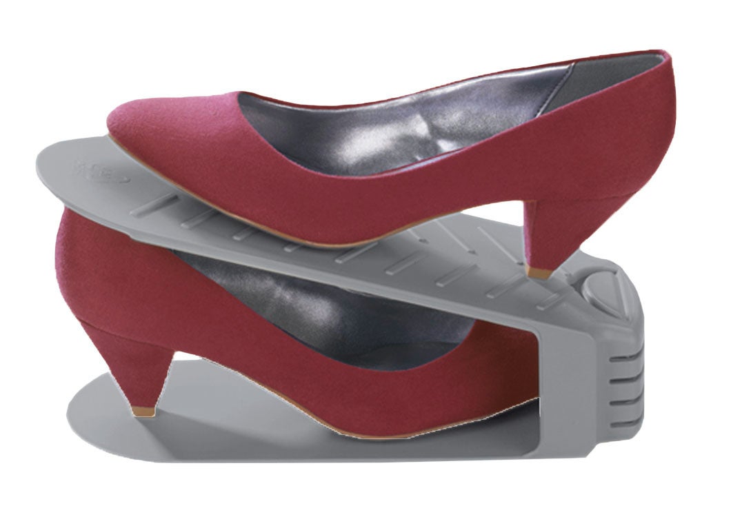 Acheter Range Chaussures réglable - Rangement Chaussures Gain de Place en  Plastique - Economiser la Moitié de l'espace - Lot de 8pcs
