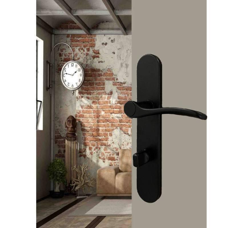 Locget Ganci Adesivi Senza Foratura, 6 Pezzi In Lega Di Alluminio Nero Opaco, Robusti E Multiuso Per Bagno, Camera, Porta