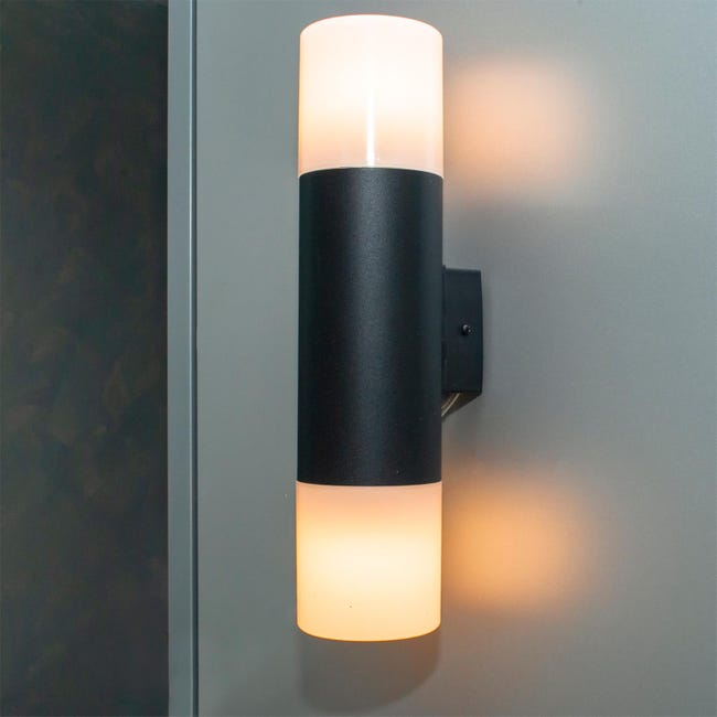 APPLIQUE LED DA PARETE DOPPIA EMISSIONE LAMPADA 8 WATT LUCE CALDA E17 APPLIQUE LED DA PARETE DOPPIA EMISSIONE LAMPADA 8 WATT LUCE CALDA E17