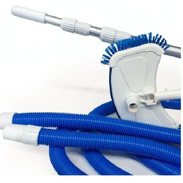 Aspiratore per piscina San Marco con spazzola e asta telescopica