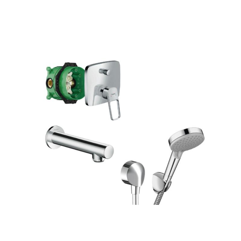 Hansgrohe Logis Loop Set de douche encastré avec mitigeur