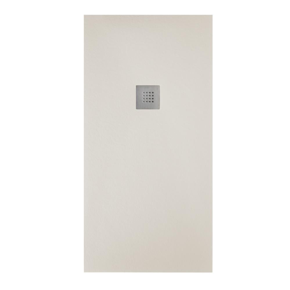 Piatto doccia effetto pietra 70x170 Cemento marmoresina pieno piletta