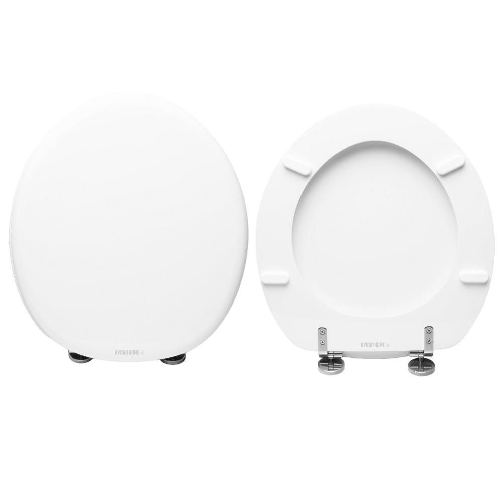 HYDRO HOME Copriwater In Legno Rivestito Di Resina Poliestere – Bianco Lucido, Made In Italy, Per Contea Axa - 5