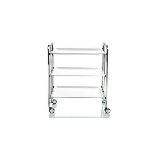 Carrello Pieghevole Da Cucina BAUHAUS, 2 Vassoi. Struttura Grigio Fantasia 25 Carrello Pieghevole Da Cucina BAUHAUS, 2 Vassoi. Struttura Grigio Fantasia 25