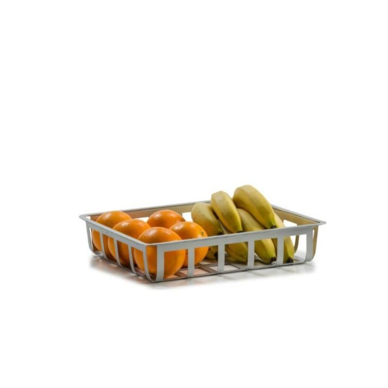 Cesto Per Raccolto In Metallo E Bambù Con Manici In Legno – Set Da 2, Multifunzionale Per Orto E Cucina - 5