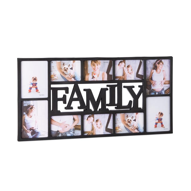 Cadre photos Pêle-mêle mural Family - Maison Futée