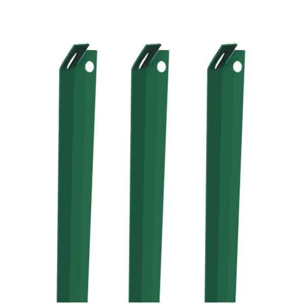Saetta Plastificata Verde H200 Cm Per Paletti - Ferro A T | Recinzioni Giardino E Esterni - Foto 4