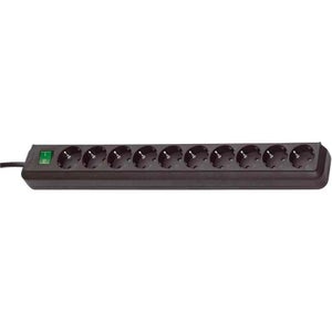 Regleta de enchufes 8 schuko con interruptor y protección sobretensiones  (1.5m cable) - Cablematic