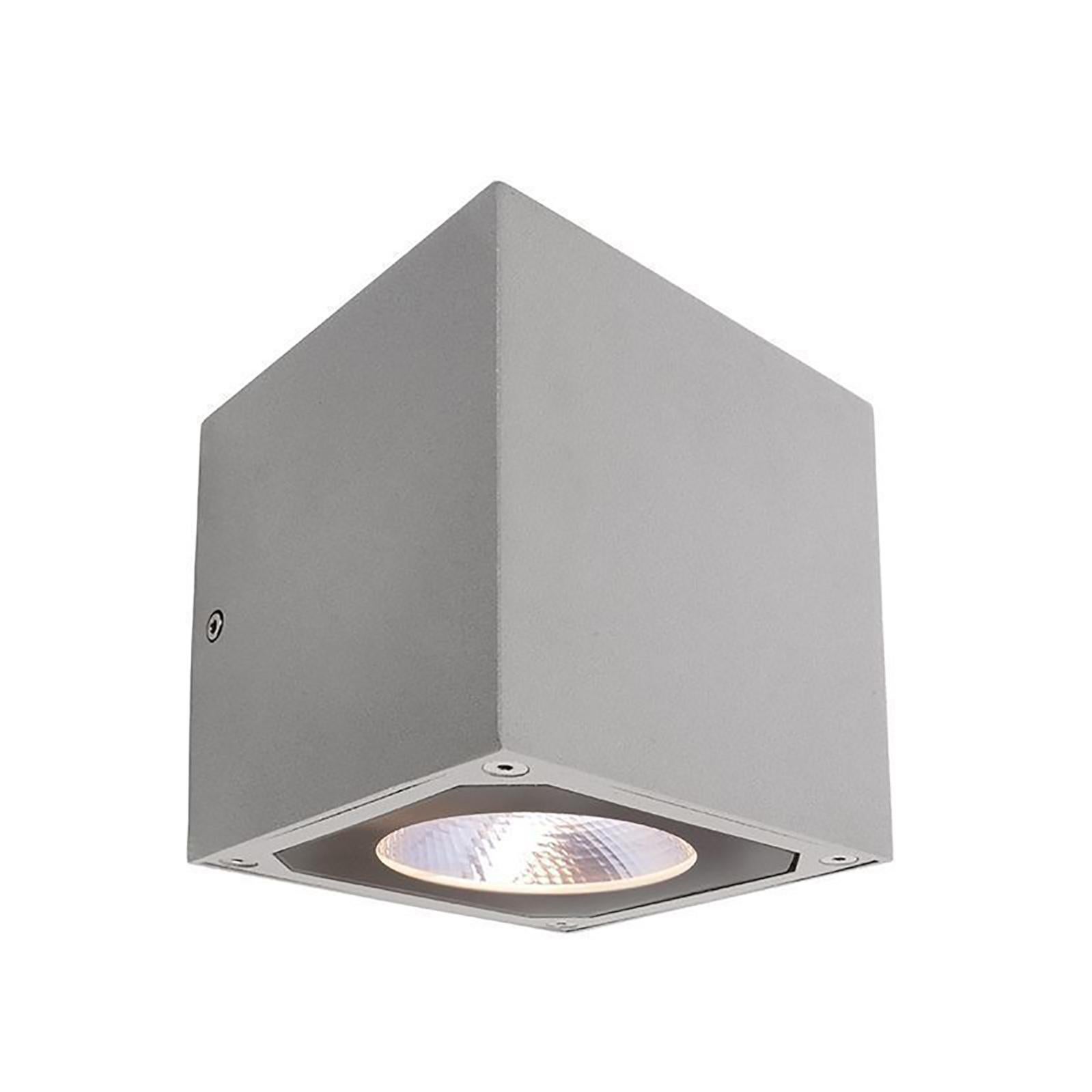 Applique da parete Palladio Grigio scuro IP54 1 x E27 Novaline