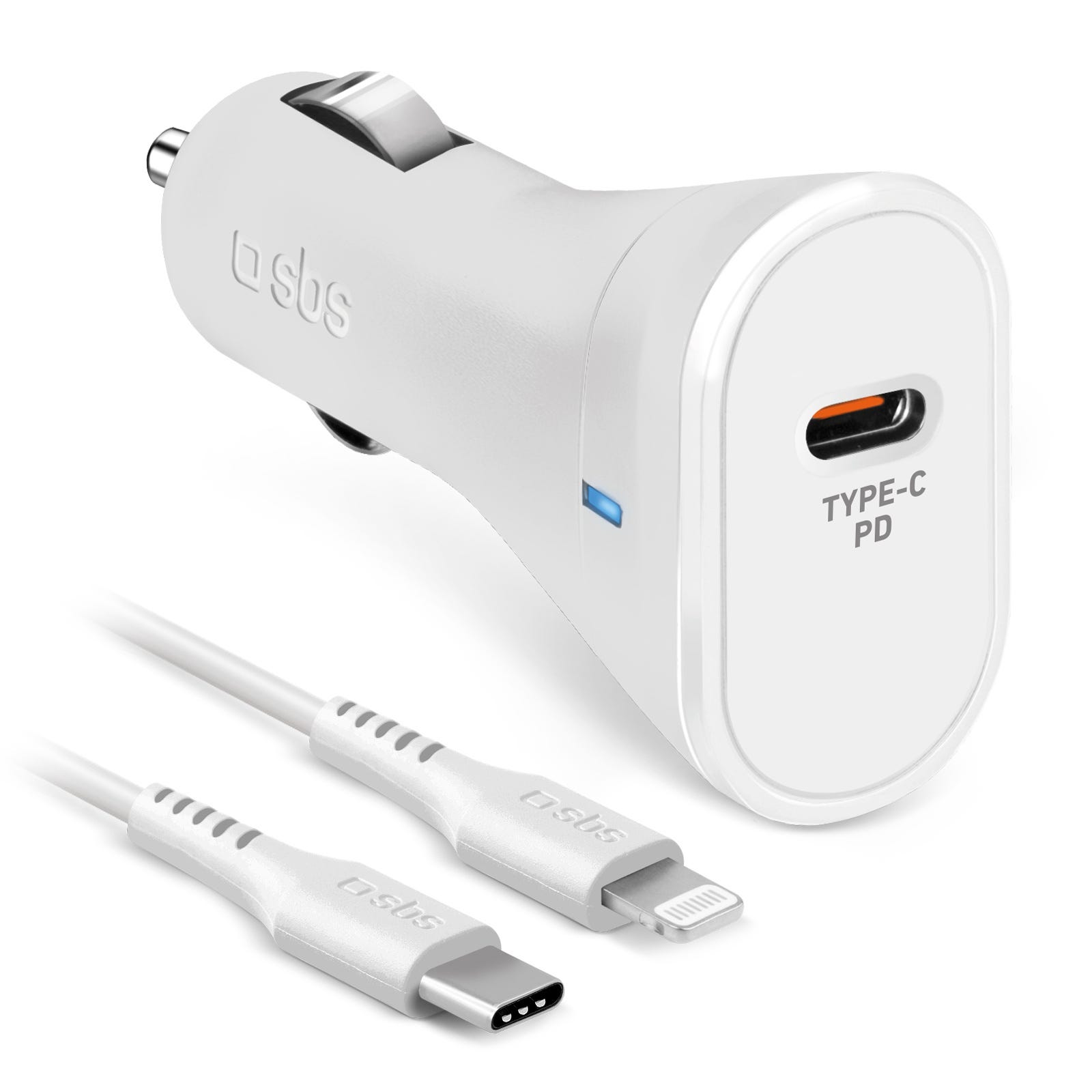 2-Pack pour iPhone / iPad / iPod AAA + Chargeur allume-cigare USB