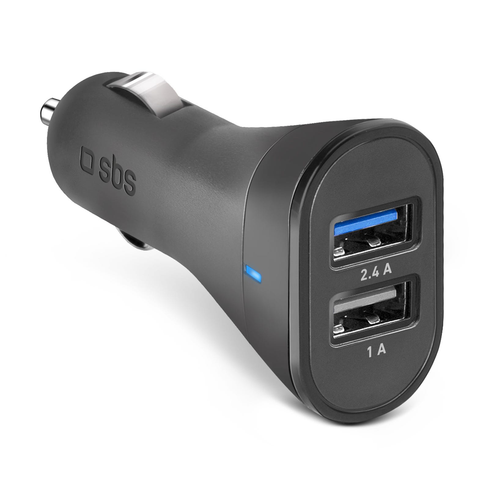 Chargeur voiture 12W Chargeur allume-cigare 2xUSB-A, Charge rapide