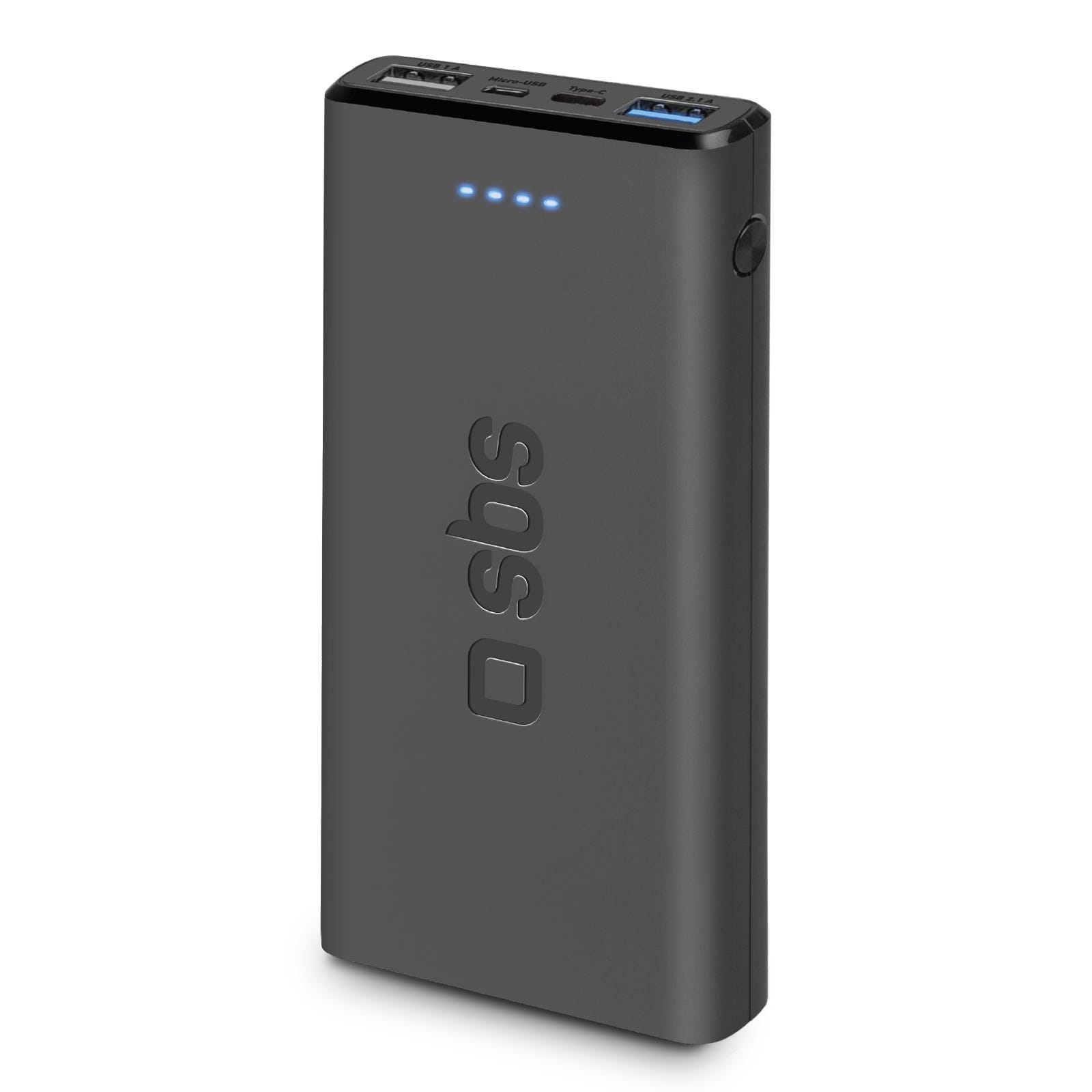Batterie externe 10000mAh Charge rapide 10W extra-slim- SBS