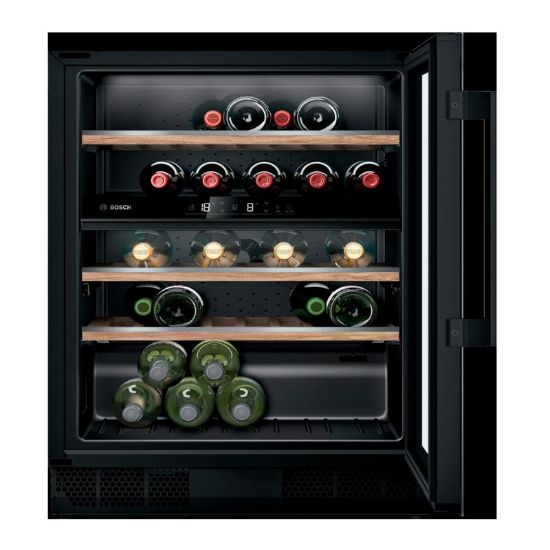 Vinoteca integrable bosch kuw21ahg0 negro 82x60cm