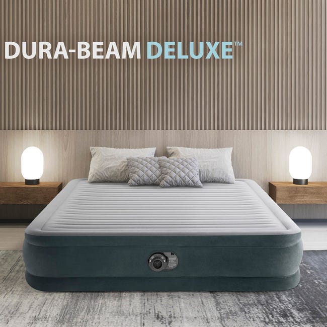 Intex 64414ND - Materasso Gonfiabile Dura-Beam Comfort Plush