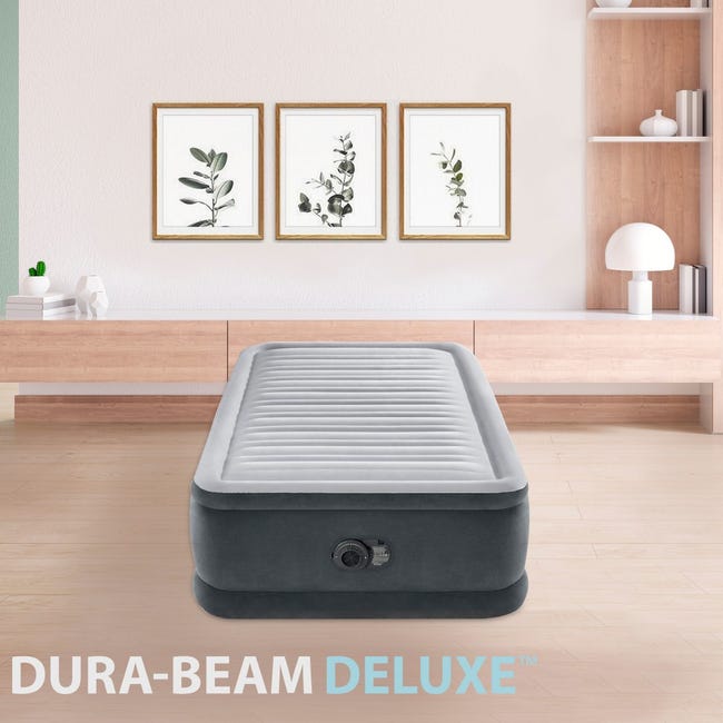Colchón Hinchable Intex Dura-beam Deluxe Comfort-plush 137x191x33 Cm
