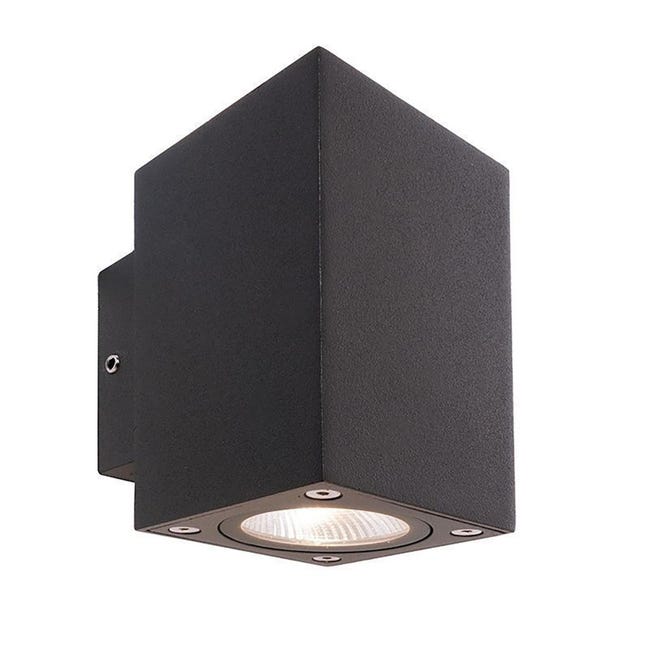 Applique per esterno moderno grigio scuro rettangolo 1 luce RD-0464 Applique per esterno moderno grigio scuro rettangolo 1 luce RD-0464