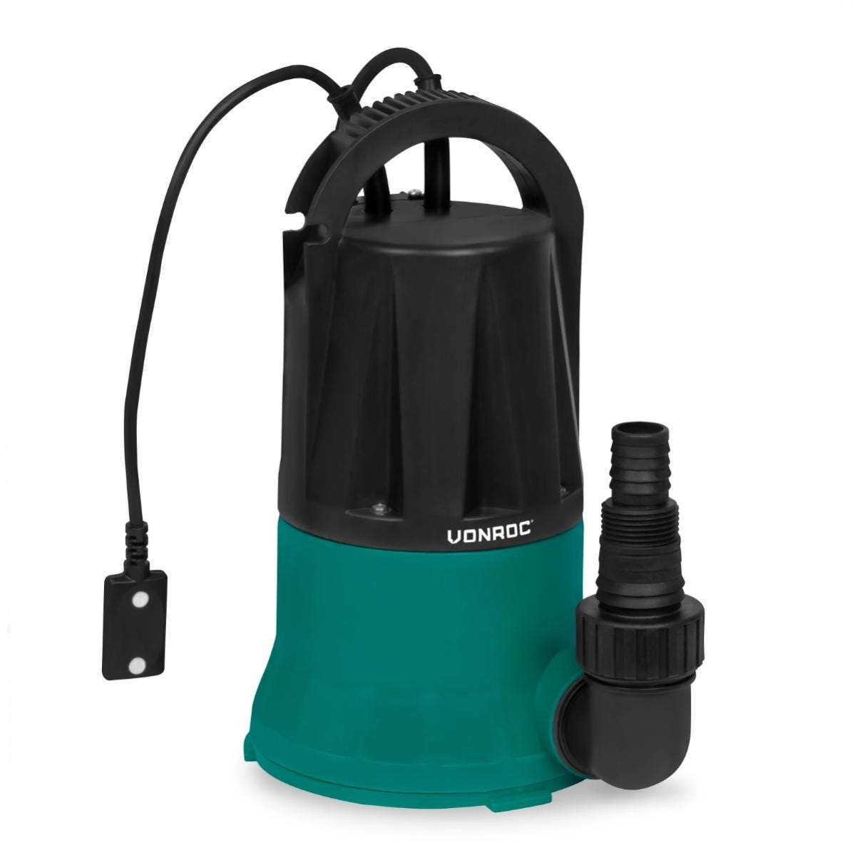Pompa sommersa 400W – 6000 l/h per acque pulite VONROC