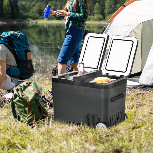 Câble d'alimentation 12V 2m80 Glacière Frigo portable - Camping-car
