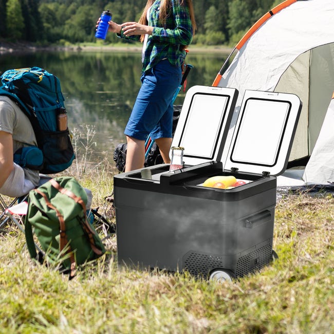 Armoire de Rangement Rebord Noir MDF pour Camping-Car – 120cm x 25cm x 25cm