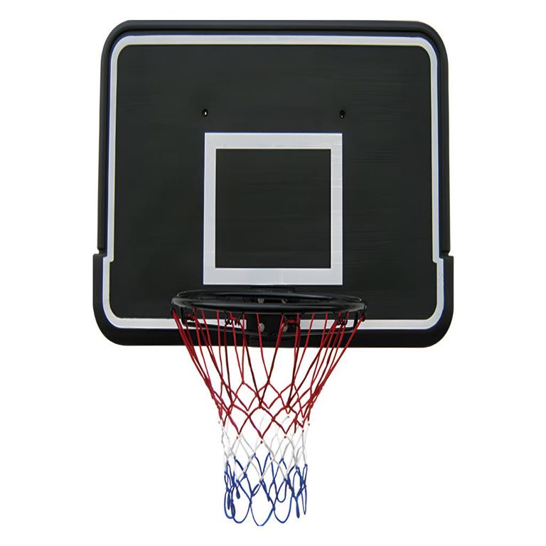 Panier de basket mural KEMBA noir - L112 x l3,5 x H72,5 cm