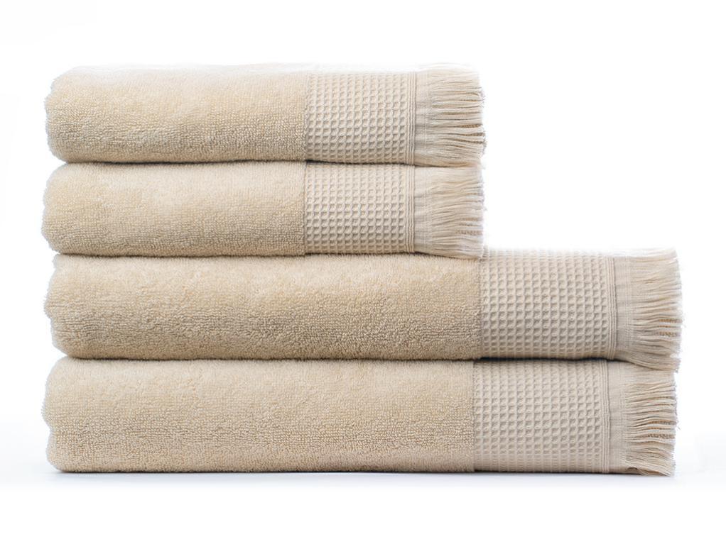 Serviettes de bain Funnies, paquet de 6 | Noir | 70 x 140 cm | Lot