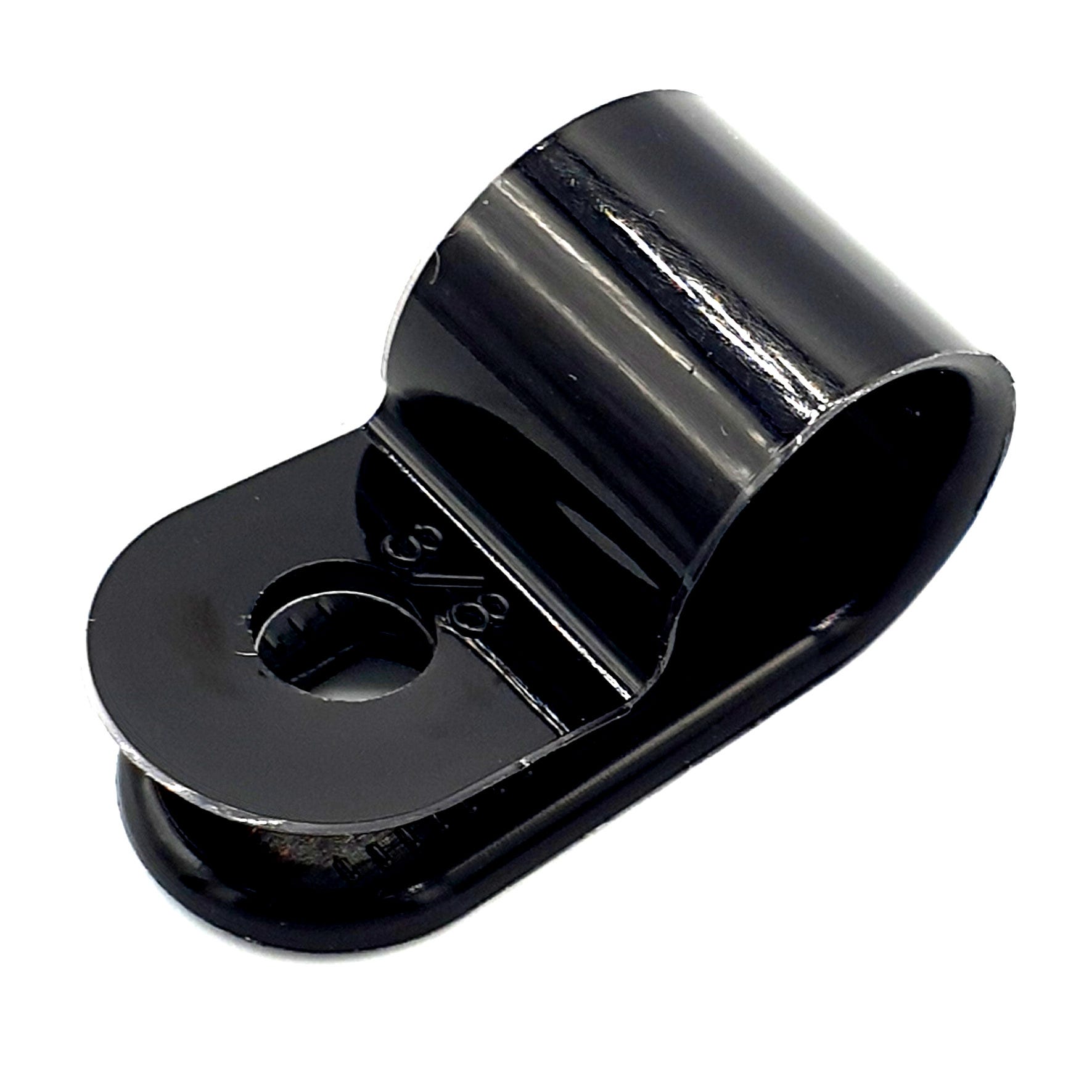 100 X 8 mm Clips De Câble Électrique En P Nylon Noir