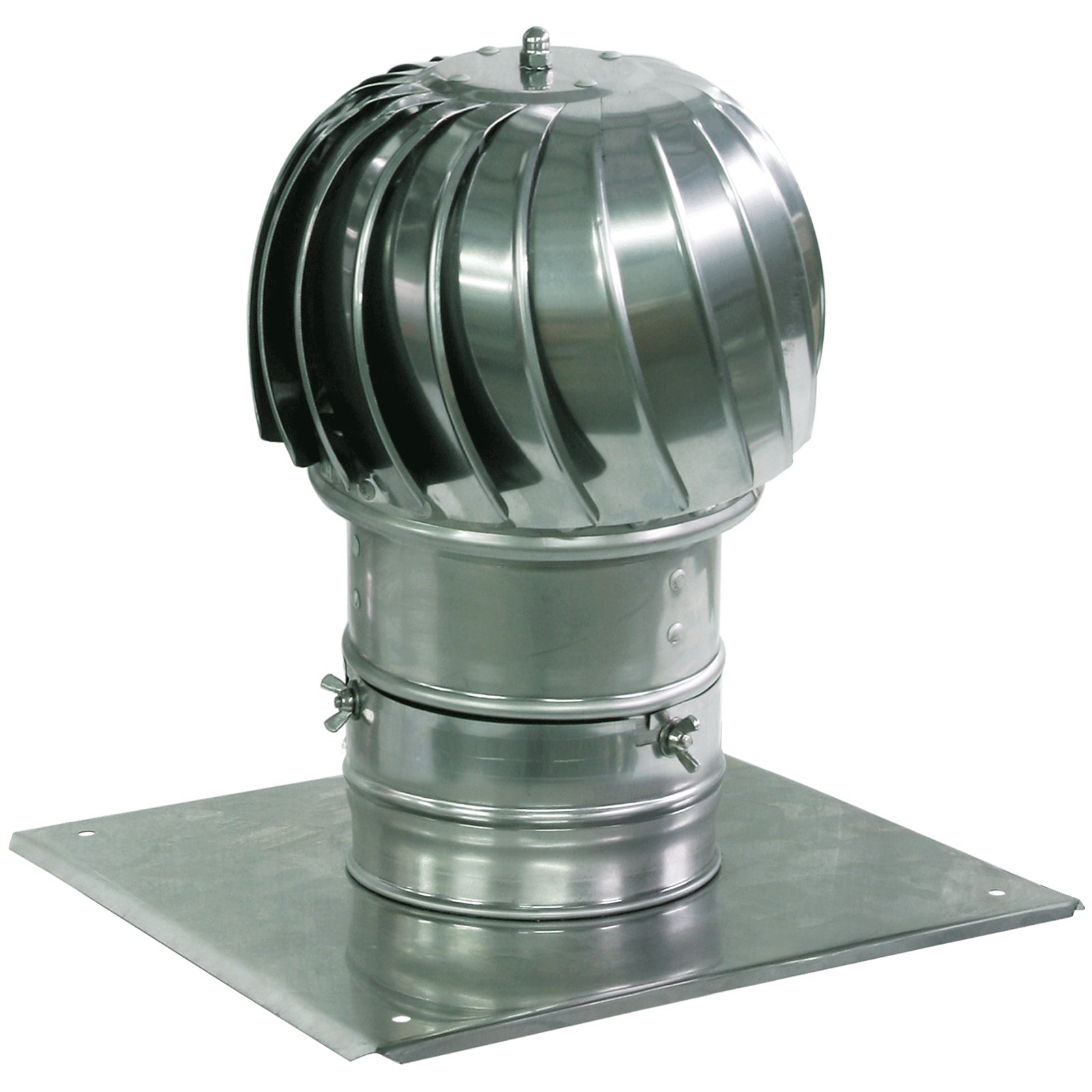 Sombrero eólico acero inoxidable para estufa - Ø 100 mm