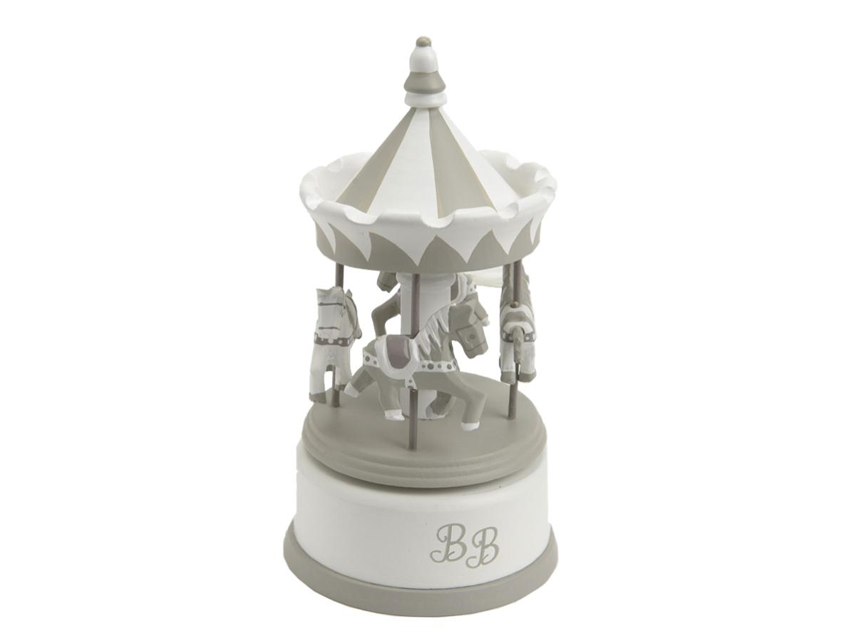 Carrousel Musical Bebe Taupe Amadeus Leroy Merlin