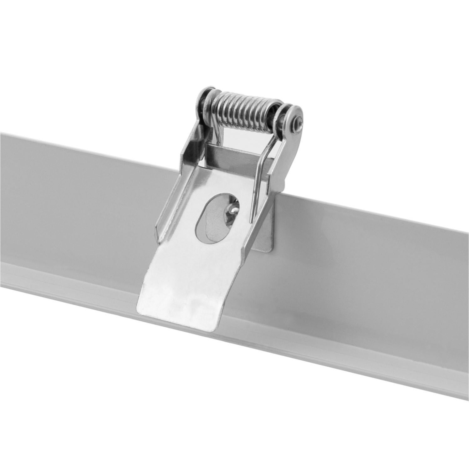 Cadre Encastré Pour Panneau LED 30x30cm - Blanc - Fixation Plafond
