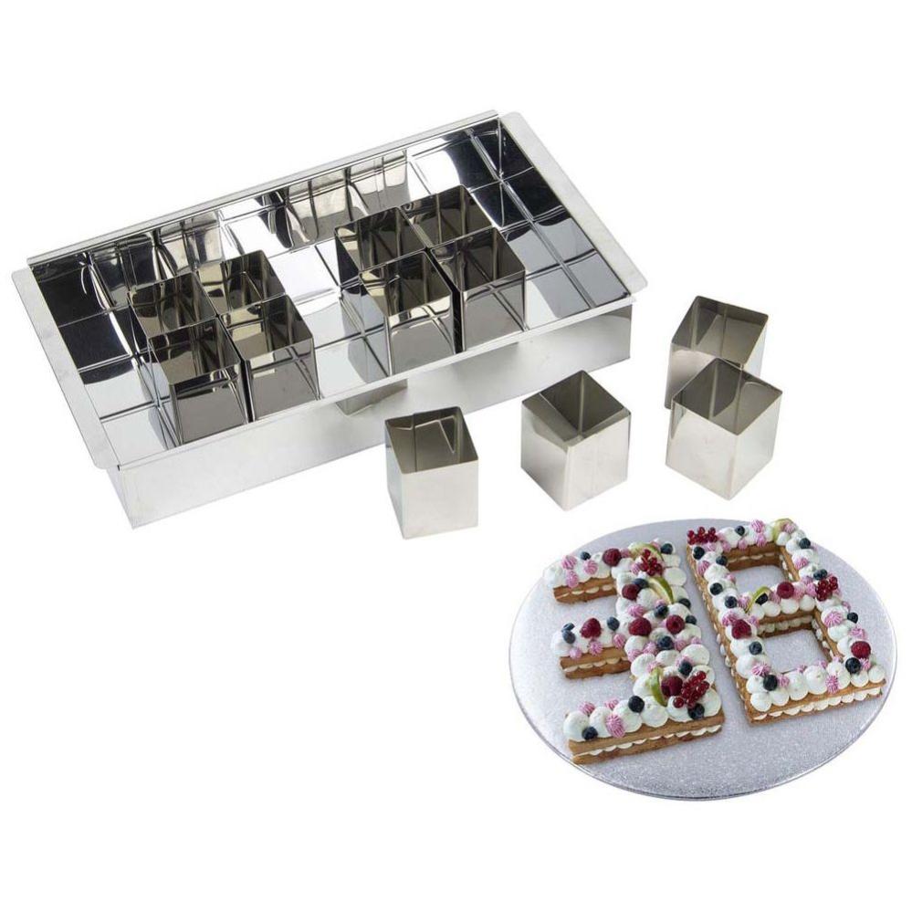Stampo Per Biscotti A Forma Di Gufo In Acciaio Inox - 6 Cm - Altezza Bordo 1,5 Cm