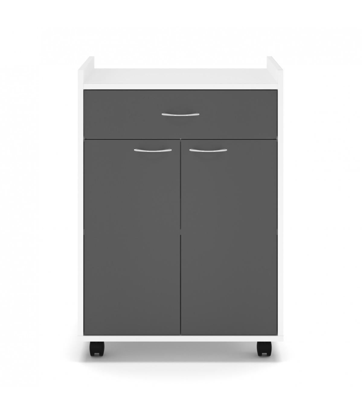 Meuble de Rangement Cuisine 2 Portes 1 Tiroir Cooky Leroy Merlin