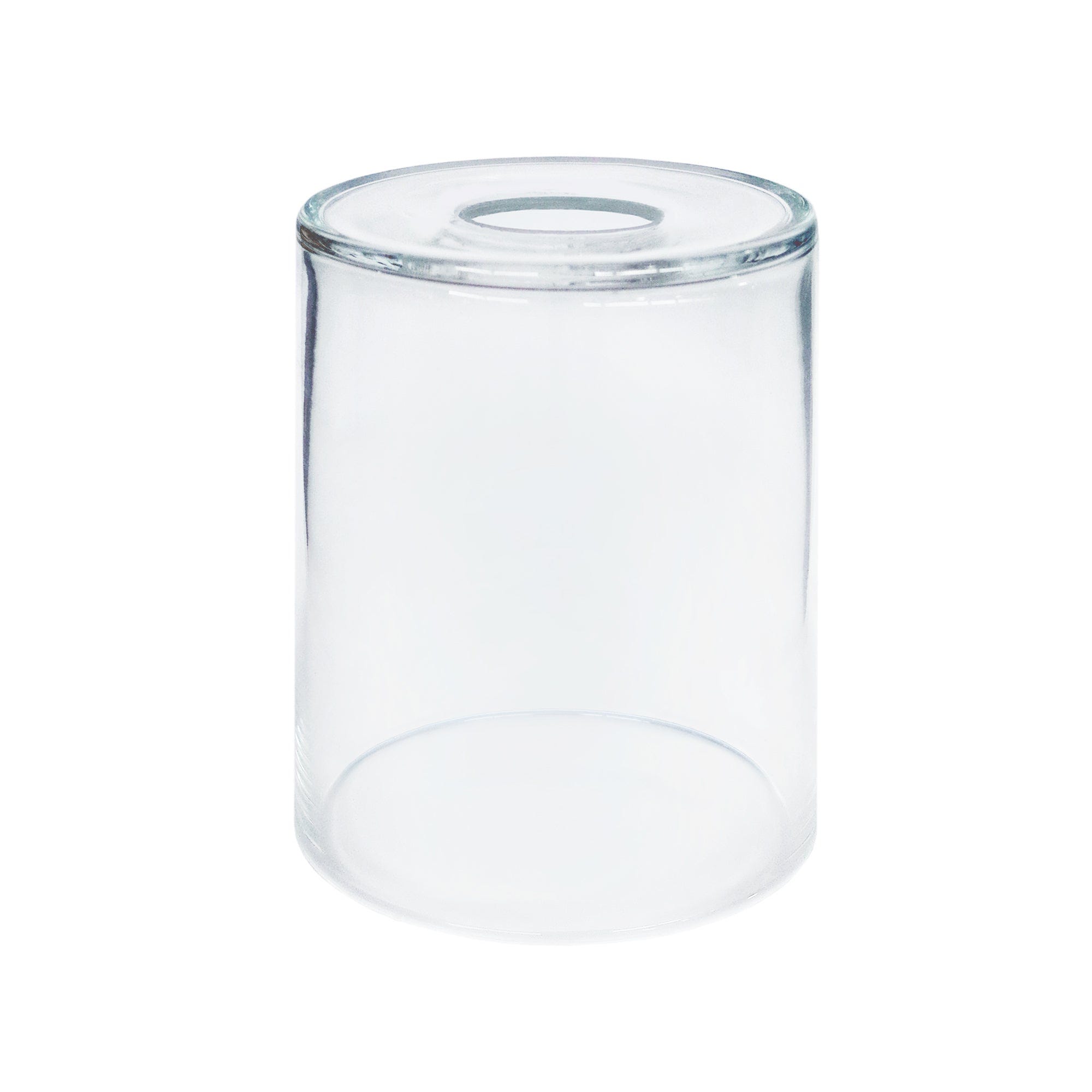 OSMANIA-Abat-jour conique verre transparent
