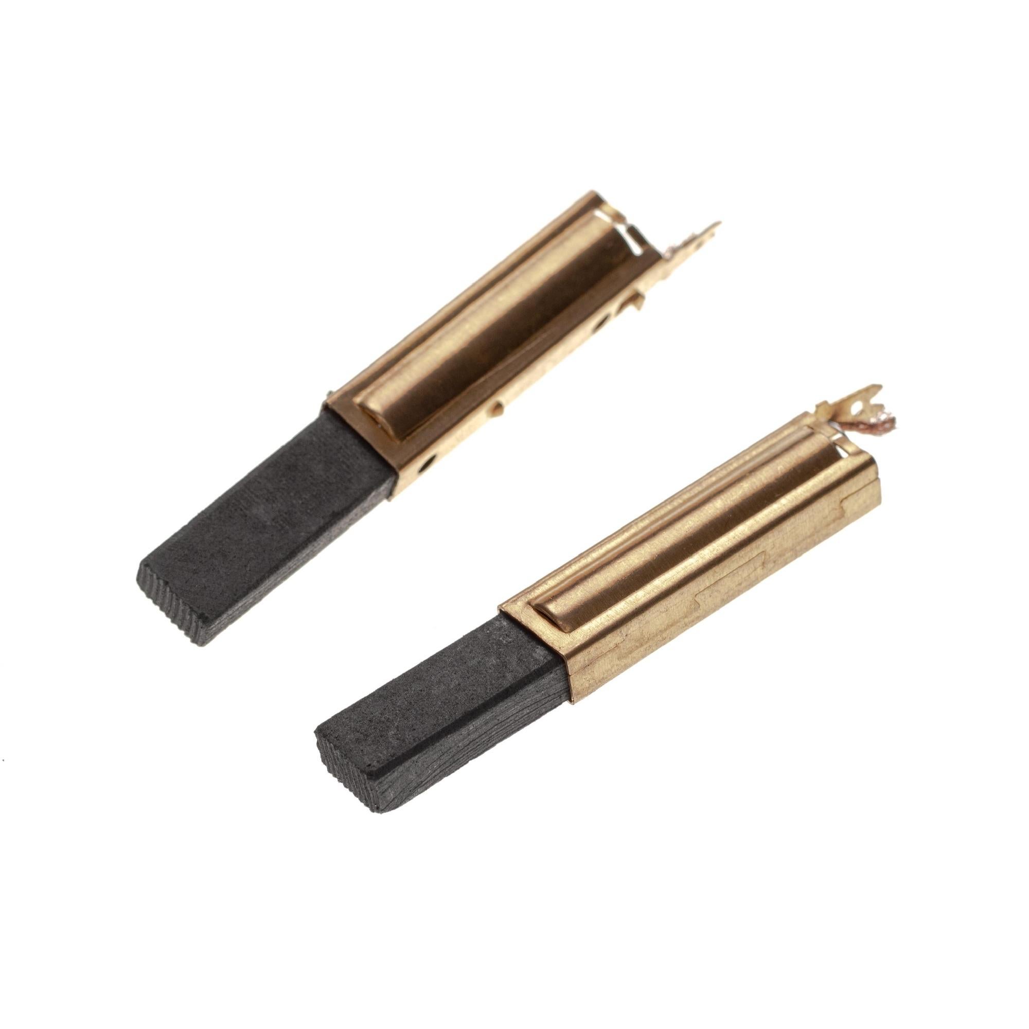 Balais De Charbon Vhbw 6x9x12 Mm - Compatible Makita 9522NB, 9524NB, Etc. - Lot De 2 Avec Ressorts, Pour Outils Électriques - 10