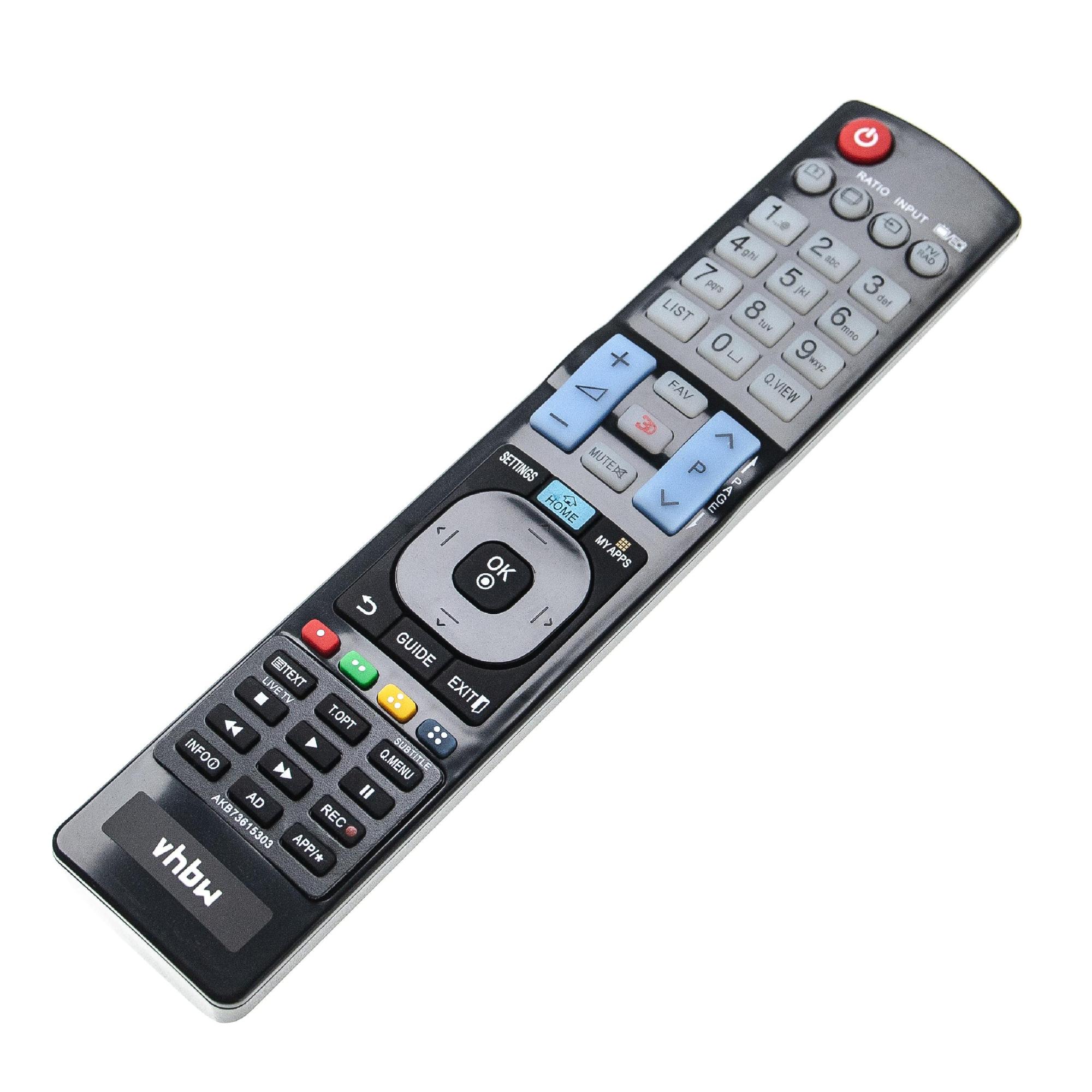 Télécommande TV remplacer pour LG AKB73756502 AKB73756504 AKB73756510 AKB73615303 32LM620T